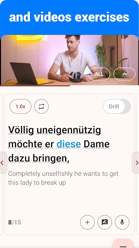 German Listening & Speaking screenshot 5