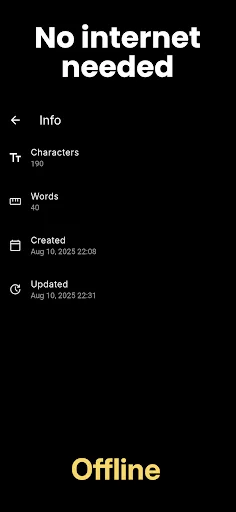 Simple Notes, Notepad & Lists screenshot 3