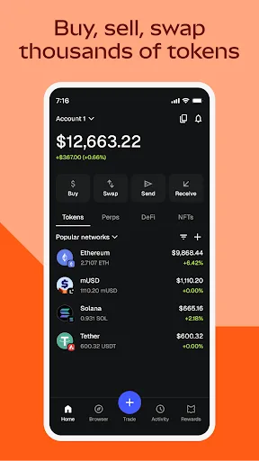 MetaMask: Trade Crypto screenshot 1