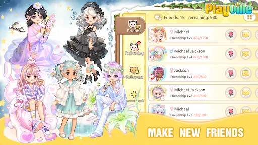 PlayVille: Avatar Social Game screenshot 1