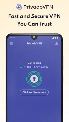PrivadoVPN - VPN App & Proxy screenshot 1