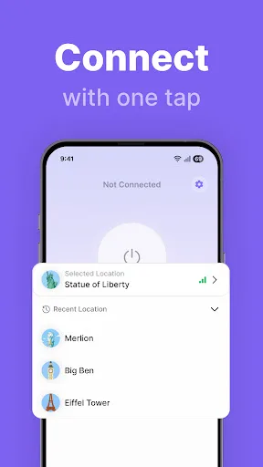 SpeedTop VPN: Fast & Secure screenshot 1