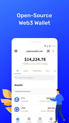 AlphaWallet - Ethereum Wallet screenshot 1