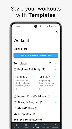 Strong Workout Tracker Gym Log screenshot 5
