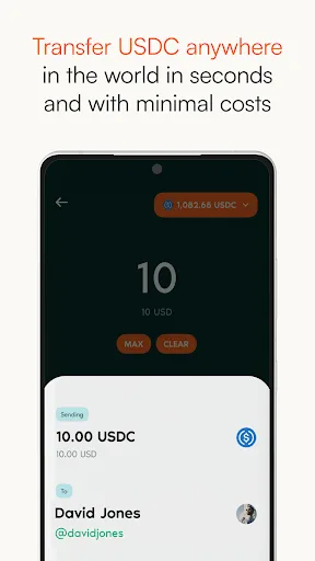 Vesseo: Your USDC Wallet screenshot 4