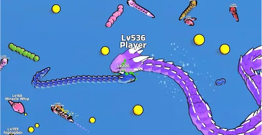 Snake Clash screenshot 2