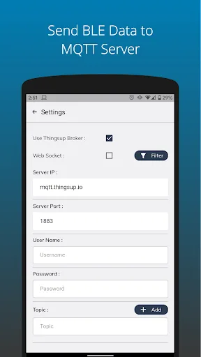 Thingsup BLE Beacon Scanner an screenshot 5