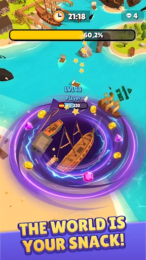 Hole.io screenshot 3