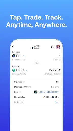 Zerion: Crypto Wallet screenshot 2