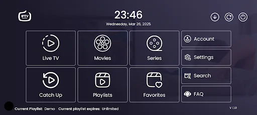 IPTV Smarters Plus screenshot 2