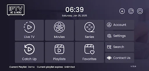 Smarters Player Pro screenshot 1