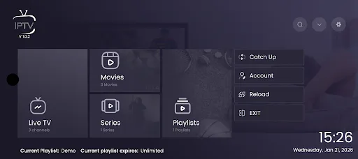 IPTV Pro - Smarters Player screenshot 2