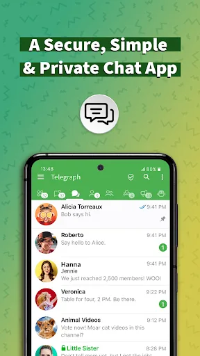 Graph Messenger screenshot 1