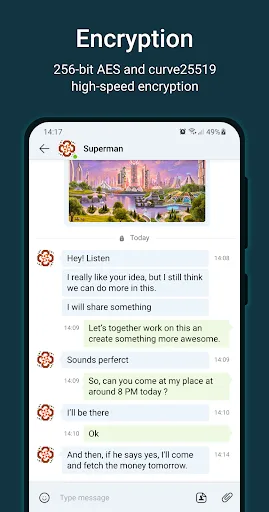 Utopia — Private Messenger screenshot 5