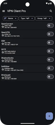 VPN Client Pro screenshot 1