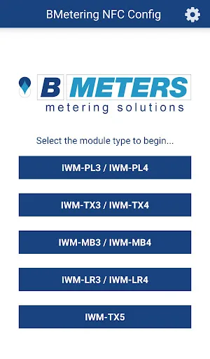 BMetering NFC Config screenshot 1