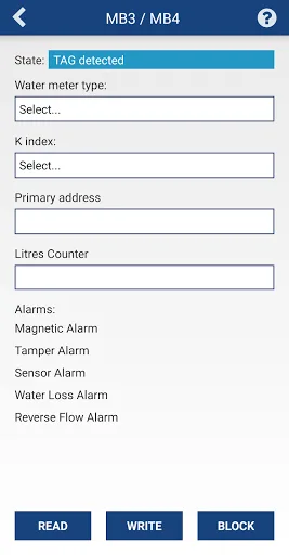BMetering NFC Config screenshot 4