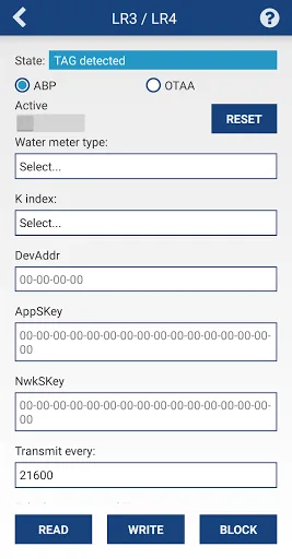 BMetering NFC Config screenshot 5