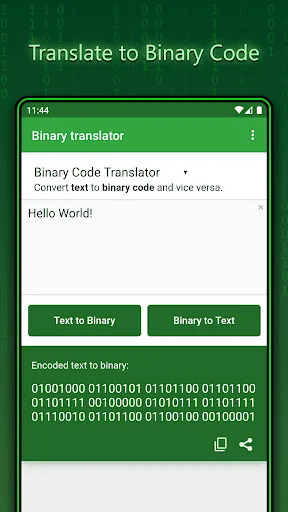 Binary Translator screenshot 1