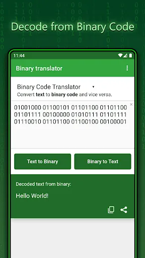 Binary Translator screenshot 2