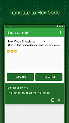 Binary Translator screenshot 4