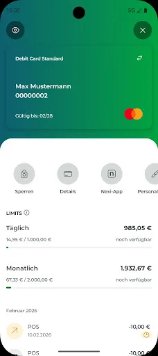 Raiffeisen App screenshot 4