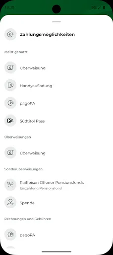 Raiffeisen App screenshot 5