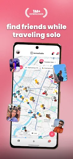 nomadtable: travel friends screenshot 1