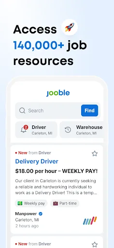 Jooble — Job Search App screenshot 1