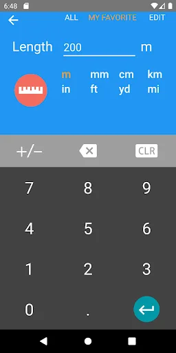 Unit converter screenshot 2