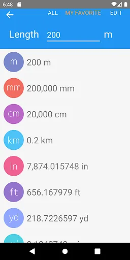 Unit converter screenshot 3