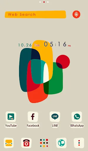 Abstract Theme +HOME screenshot 1