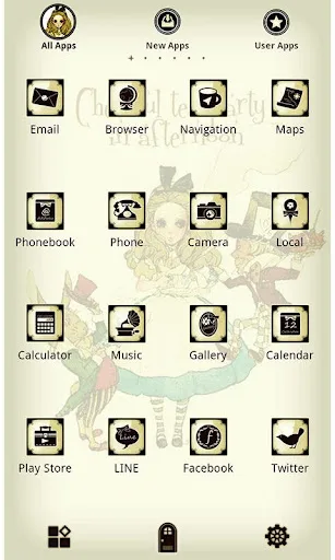 Cheerful Tea Party Theme +HOME screenshot 2
