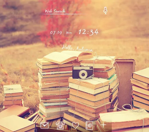 Autumn Reading Theme +HOME screenshot 1