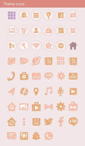 Parisian Macaroons Theme +HOME screenshot 4