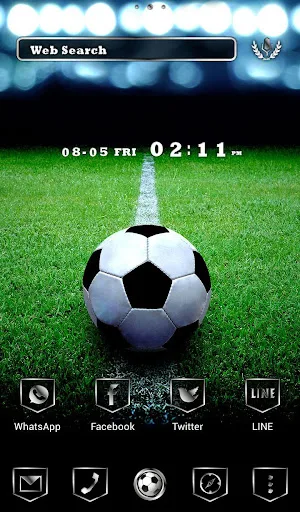 Soccer Field Theme +HOME screenshot 1