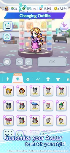 Disney Pixel RPG screenshot 4
