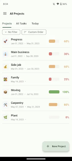 Progress screenshot 1