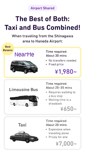 NearMe Airport Taxi Transfer screenshot 3