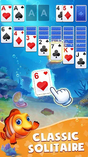 Solitaire: Fishing Go! screenshot 1