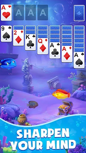 Solitaire: Fishing Go! screenshot 2