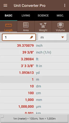 Unit Converter Pro screenshot 1