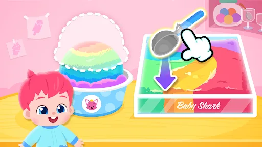 Baby Shark Dessert Shop: Game screenshot 2