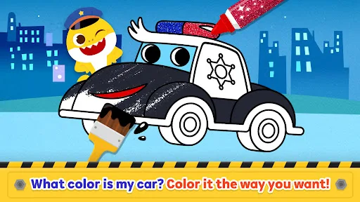Baby Shark Car Town: Kid Games screenshot 5