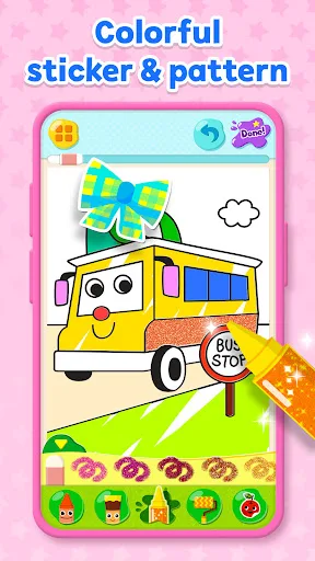 Pinkfong Coloring Fun for kids screenshot 3