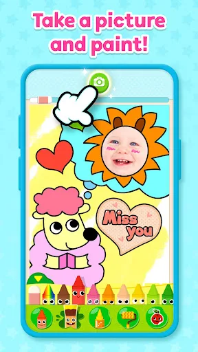 Pinkfong Coloring Fun for kids screenshot 5