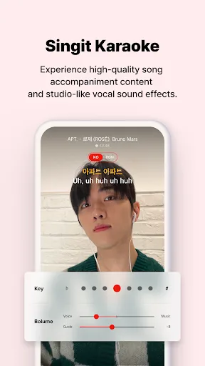 Singit : Online Karaoke, KPOP screenshot 2