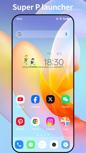 Super P Launcher, Theme screenshot 1
