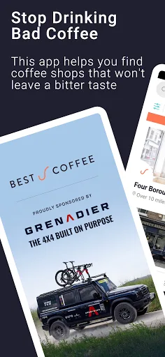 Best Coffee - cafés guide screenshot 1