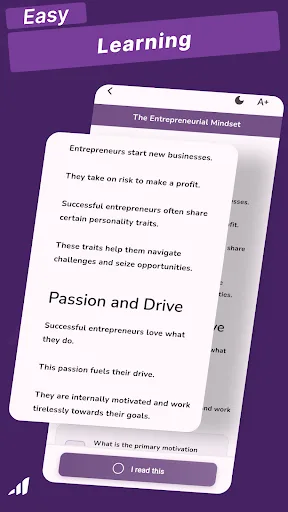 Entrepreneurship - MasterNow screenshot 2